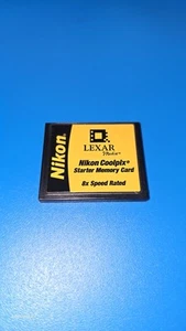 Lexar Media Nikon Coolpix Starter Memory Card 8x Speed 16MB Rated - Picture 1 of 2