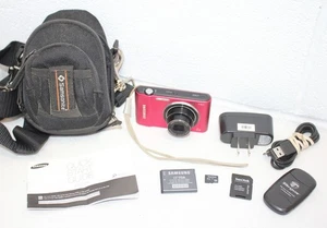 Paquete de cámara digital Samsung ST66 16,1 MP 5x zoom ROJA, ¡limpia! usado en excelente estado! ¡FUNCIONA MUY BIEN! - Imagen 1 de 20