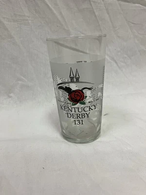 Kentucky Derby 131’st Memorabilia Coleccionable Como Nuevo Julep 12oz Vidrio 7 de mayo de 2005 Foto 1 de 4