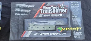 Venom Group Micro Troop Transporter Infared RC Helicopter Original Box PLS READ - Picture 1 of 4