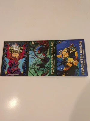 Adventures in Faerun, Heroes of Faerun, Dragon Delves Alternative Cover Lot - Image 1 of 2