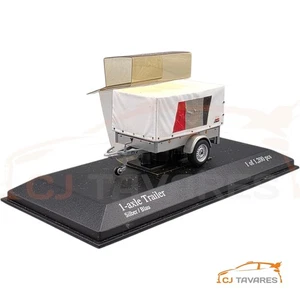 MINICHAMPS 1-AXLE TRAILER 1/43 - Picture 1 of 3