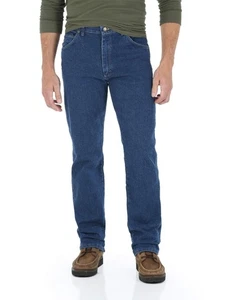 Wrangler Men U-Shape for Comfort Regular Fit Jean Comfort Flex Jeans 36X32 - Picture 1 of 1