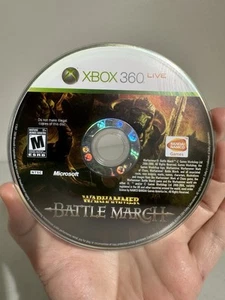 Warhammer Battle March Xbox 360 2008 disque seul - Photo 1/2