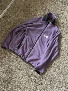 Vintage North Face Polartec Purple Zip Sweatshirt Womens Small Ski Outdoors - Picture 1 of 6
