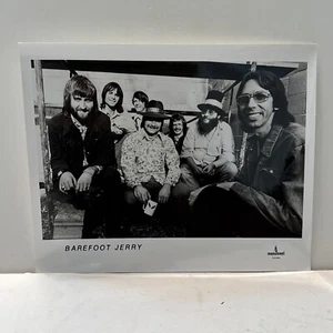Foto Promocional Original Vintage Barefoot Jerry B&W 8x10 Rock Roll Country - Imagen 1 de 11