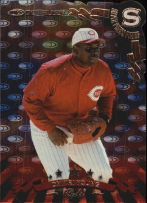 1998 Donruss Silver Press Proofs #216 Dmitri Young /1500 - NM-MT - Image 1 of 2
