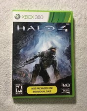 Halo 4 Xbox 360 One Ser X  BACKWARD COMPATIBLE Video game  Tested  Clean