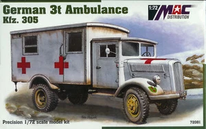 MAC Distribution 1/72 (20mm) Opel Blitz Ambulance Kfz305 - Picture 1 of 1