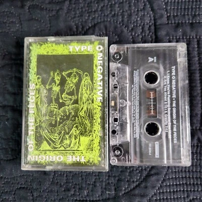 Type O Negative - The Origin Of The Feces Audio Cassette Tape Original - Image 1 of 4