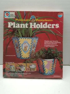 VINTAGE RARE NIP PETTICOATS PANTALOON PLANT HOLDER CRAFTS BY WHITING SEALED - Bild 1 von 5
