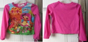 Girls Lalaloopsy Graphics Fleece Sleep Top Only Size 6 / 6x - Picture 1 of 1