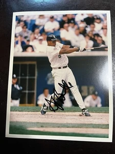 Albert Belle SIGNED 8 x10 COLOR PHOTO ~ White Sox/Indians  - Picture 1 of 2