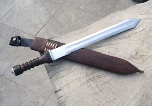 Gladius Sword,18''blade,Hand made sword with beautiful leather cover. - Picture 1 of 4