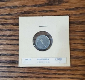  1962 France Centime Stainless Steel  - Picture 1 of 2