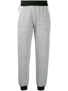 GIVENCHY CONTRASTING TRIM CROPPED SWEATPANTS FR 40 UK 12 - Picture 1 of 5