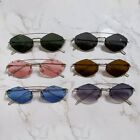 Trendy Rimless Sun Glasses UV400 Protection 2000s Shades  for Women & Men