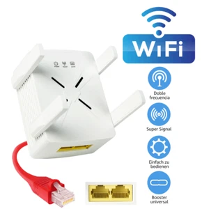 1200Mbps Wzmacniacz Wifi WLAN Repeater Router Range Signal Access Point Booster - Zdjęcie 1 z 9
