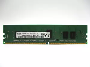 SK Hynix 4GB 1RX8 PC4-2133P-RD0-11 ECC REG Server Memory HMA451R7AFR8N-TF Tested - Picture 1 of 3