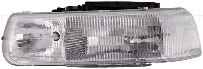 Left Headlight Assembly Dorman For 1999-2002 Chevrolet Silverado 1500 - Imagem 1 de 4