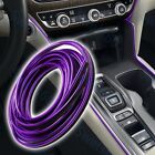 5M Purple Car Interior Edge Gap Line Trim Molding Strip Decor + FREE GIFT 1