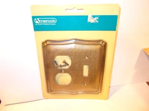 VTG. AMEROCK *THE SPRINGFIELD COLLECTION* 51859 RECEPTACLE /SWITCH PLATE NOS - Picture 1 of 4