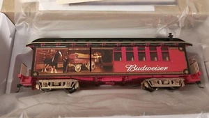 Budweiser Express LSCB carrozza passeggeri combinata, scala HO On30 NUOVO - Foto 1 di 7