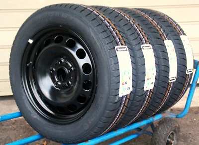 4x Winterräder VW Golf 5 6 Jetta Touran Cross Audi A3 8P 205/55 R16 BARUM Reifen - Bild 1 von 4