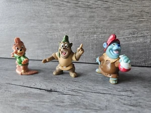 Vtg Disney Gummi Bears GRUFFI Kellogg's Cereal Premium Toy PVC Figure 1991 LOT - Picture 1 of 6