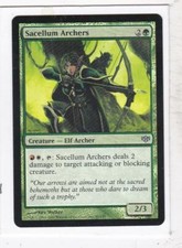 MTG: Conflux: Foil: Sacellum Archers