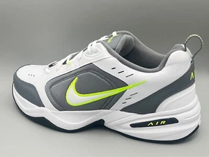 Nike Air Monarch IV Turnschuhe X WEISS COOL GRAU Größen 6 UK, 12 UK, 13 UK - Bild 1 von 12