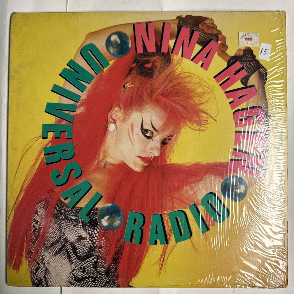 A76 Nina Hagen: Universal Radio, 1985 Columbia 44 05211 - Synth Pop, New Wave LP Foto 1 de 4