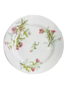 Thistle Bread Plate Limoges France Excellent Used Condition 6-1/4” Beautiful - Picture 1 of 3