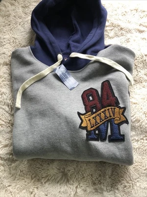 Толстовка с капюшоном мужская American Rag университетская серая/синяя размер XL. Новый с Ярлыками. - Изображение 1 из 4