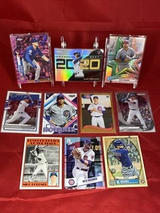 NICO HOERNER SP RC Lot (10) Topps PINK WAVE SILVER CHROME Rated Rookie Card CUBS - Picture 1 of 12