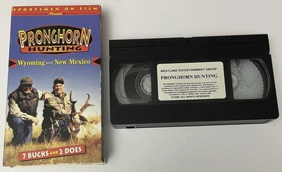 Pronghorn Hunting Wyoming & New Mexico VHS 1994 - Image 1 of 2