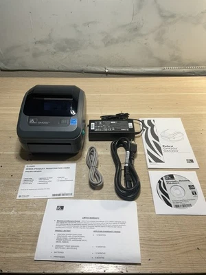 Zebra GX420d Thermal Label Printer w USB/NEW OPEN BOX/ JUA2969 - Image 1 of 4