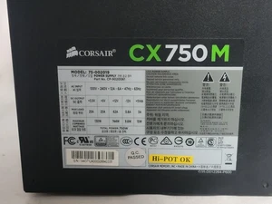 Corsair CX750M Power Supply 750W 75-002019 - Afbeelding 1 van 4