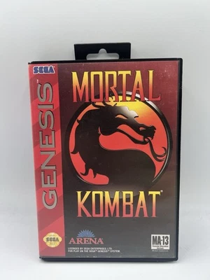 Mortal Kombat Sega Genesis Game and Case - Image 1 of 4