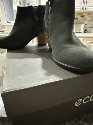 Ecco Shape 55 Western Botines Mujer Imán Gamuza, Talla 37 EE. UU. 6-6,5 Foto 1 de 4