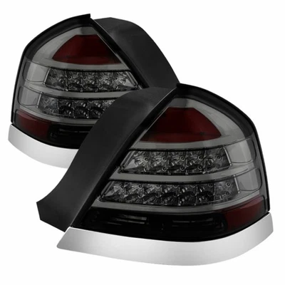 Spyder For Ford Crown Victoria 1998-2011 Xtune Tail Lights Pair LED Smoke - Image 1 of 2
