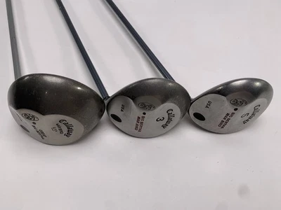 Juego de madera Callaway Big Bertha Warbird Driver 3 5 | 8,5* 15* 18* RCH 90 para hombre diestro Foto 1 de 4