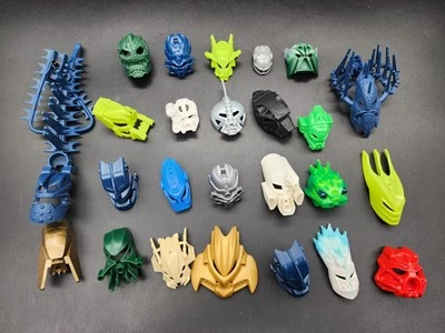 LEGO Bionicle & Hero Máscaras de Fábrica Piezas Sin usar, en caja Construye la tuya propia - Lote de 25 Foto 1 de 4