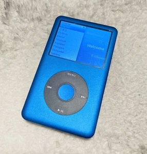 Apple IPOD CLASSIC 7ª Generación 256GB SSD MP3 Azul Excelente Estado - Imagen 1 de 2