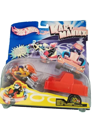Hot Wheels Kart Maniax Macchina Motorizzata con Caricatore Mattel - Immagine 1 di 2