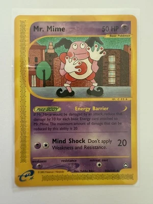 Pokémon TCG Mr. Mime Aquapolis 95b/147 Regular Common MINT - Image 1 of 2