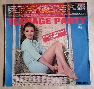 TEENAGE PARTY Edition Speciale SURF LP 33T PHILIPS B 77.998 Hallyday Gall Gam's - Imagen 1 de 2