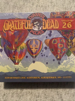 Grateful Dead: Dave’s Picks Vol. 26 Albuquerque, NM 11/17/71 Sealed/w-bonus/Rare - Image 1 of 2