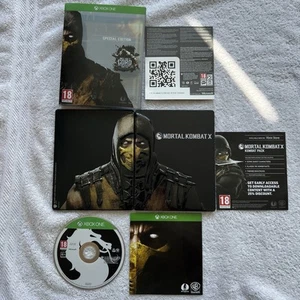 Mortal Kombat X Steelbook Special Edition Xbox One Complete PAL - Amazing Piece! - Picture 1 of 16