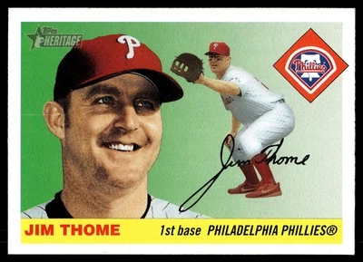 2004 Topps Heritage Baseball #1-199 Pick Your Card - Image 1 of 2